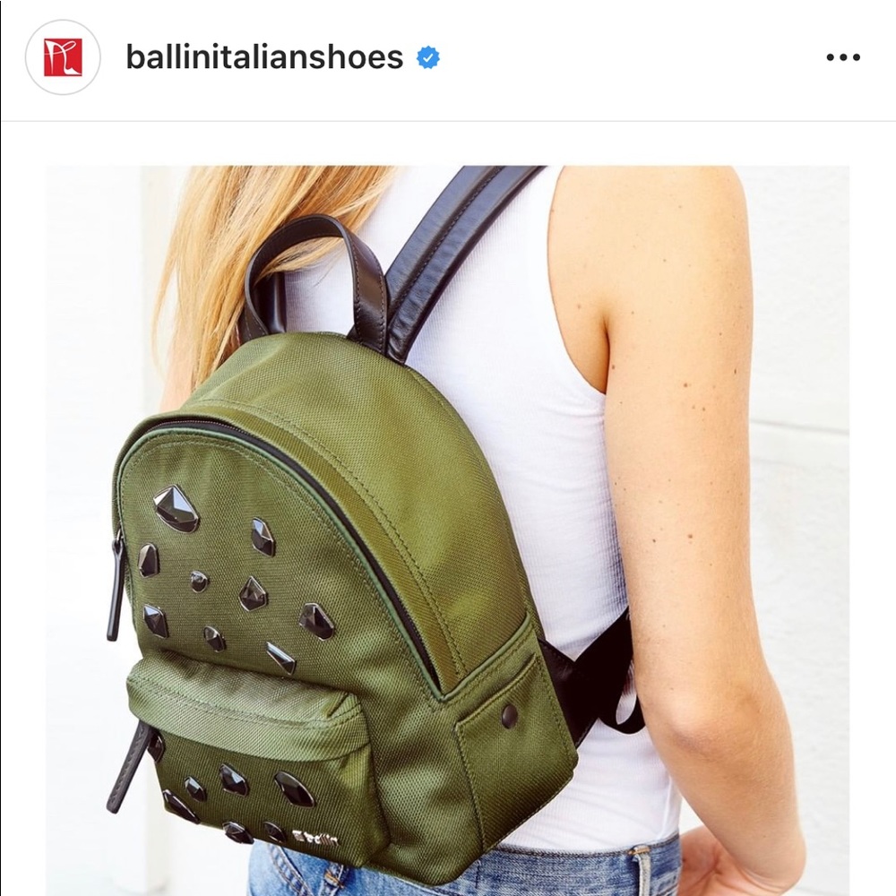 Authentic Ballin Italian Mini Backpack